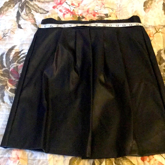 Cute black faux leather skirt! - Picture 1 of 4